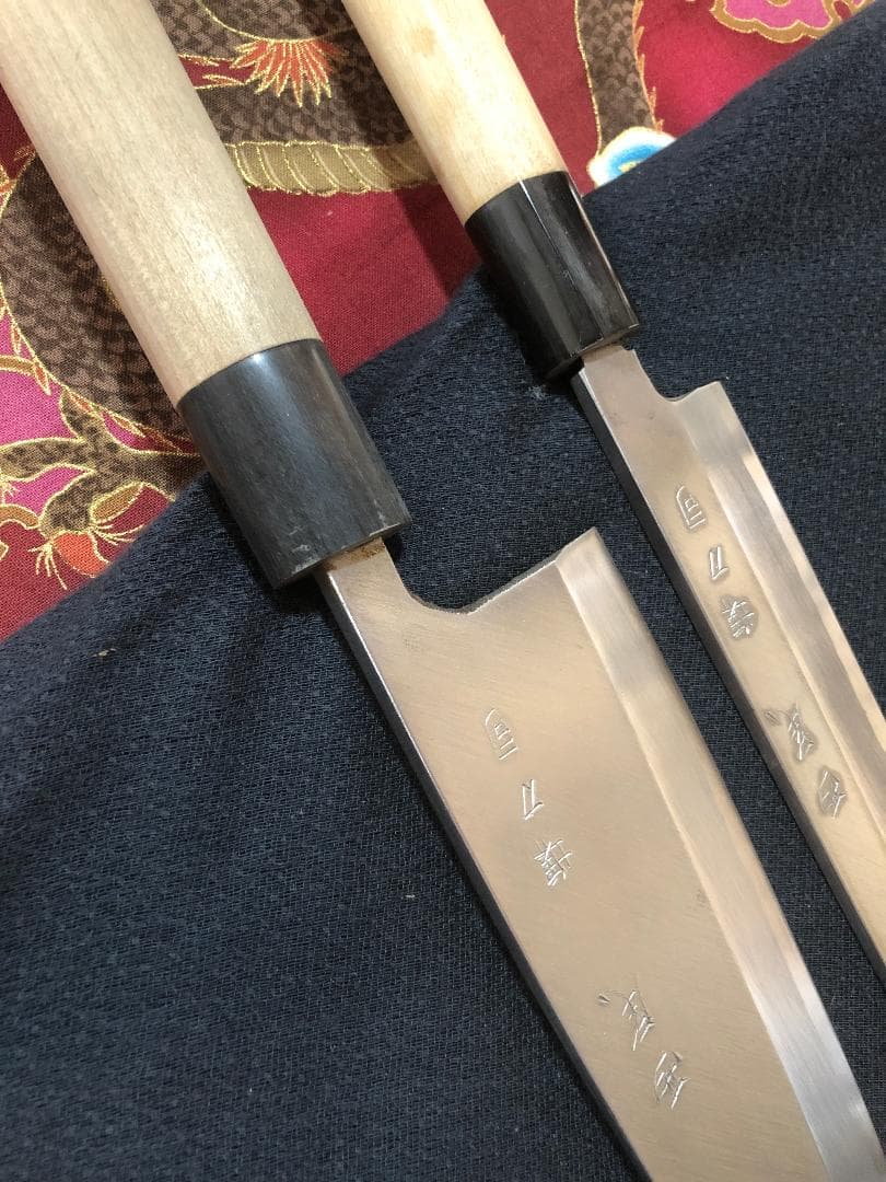 【研ぎ済み】左利き用　堺刀司　出刃包丁　柳刃包丁　刺身包丁　和包丁　釣り　料理1