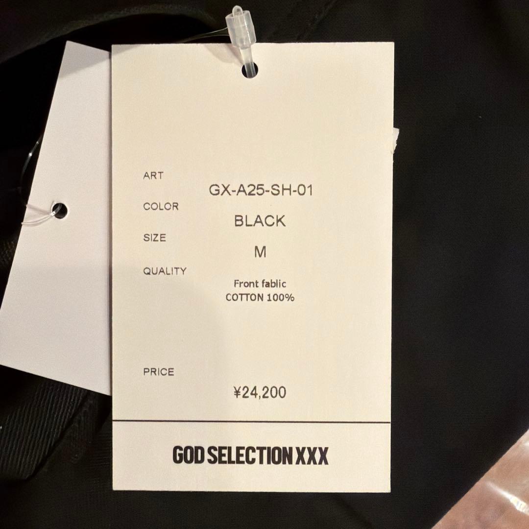 GOD SELECTION XXX ブラックシャツ M