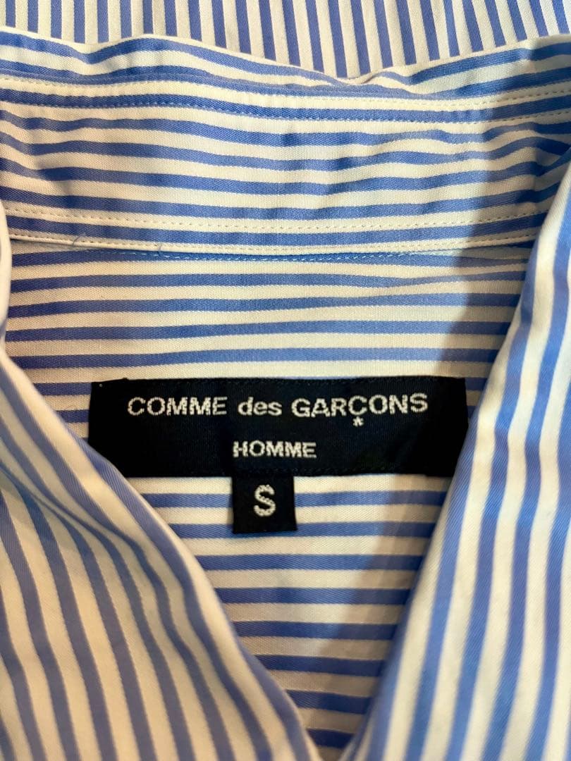 COMME des GARCONS ストライプシャツ S