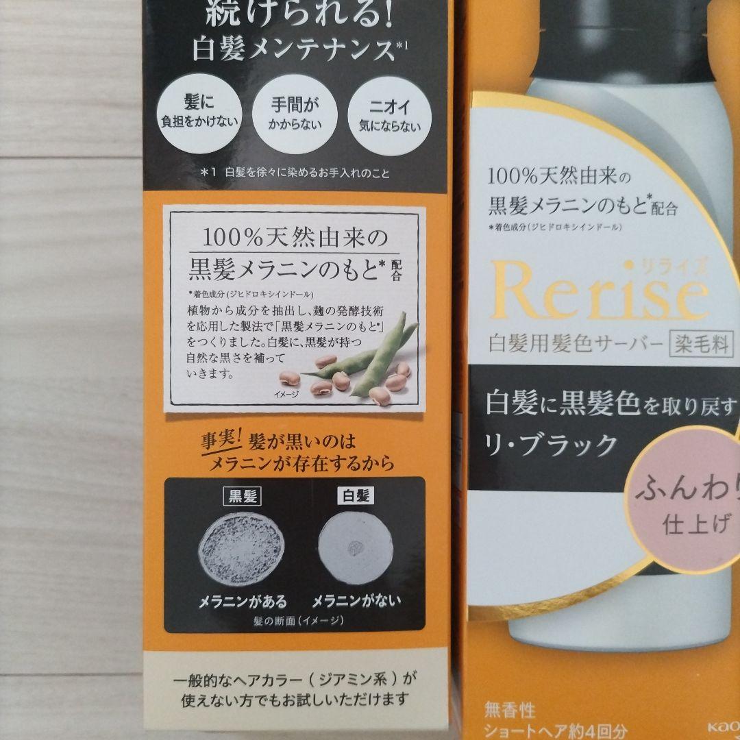 Rerise 白髪用髪色サーバー 4本セット