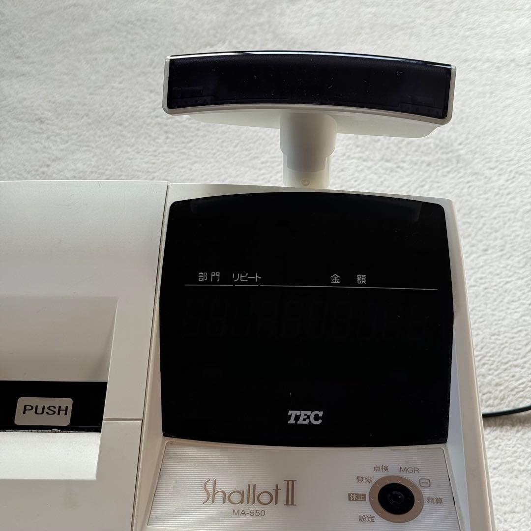 テック電子レジスター　MA-550-5-R　ShallotⅡ