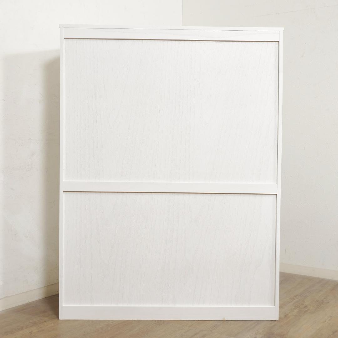 【新品】フレンチシック ワイドチェスト 収納 天然木　姫系インテリア　シャビー