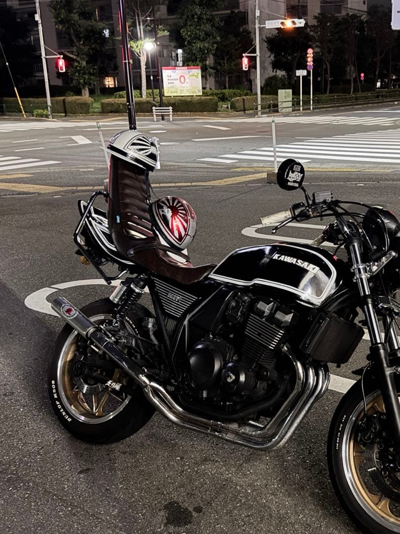 zrx400 オオカワ 三段シート オーダー 変形型じゃないタイプ！