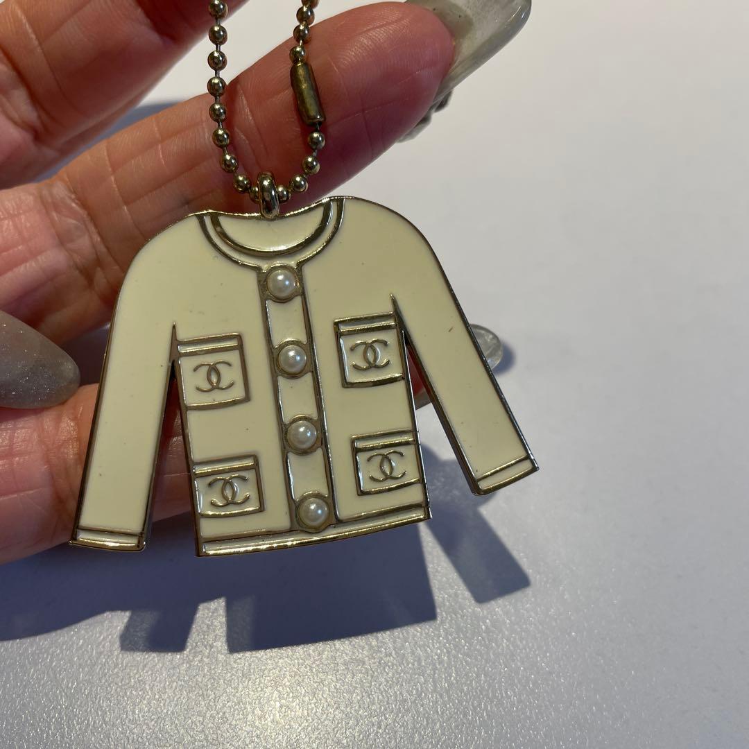 CHANEL ジャケットデザイン ココマークキーホルダー