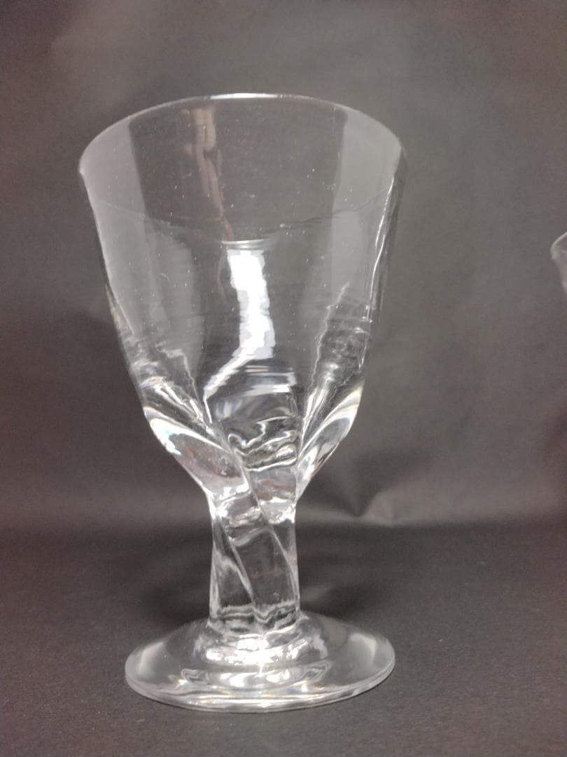 荒川尚也　晴耕社　グラス　二つ　ガラス　工芸作品