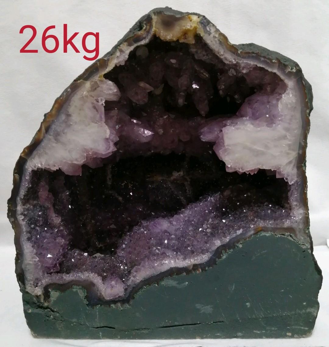 【高品質】アメジストドーム　26kg