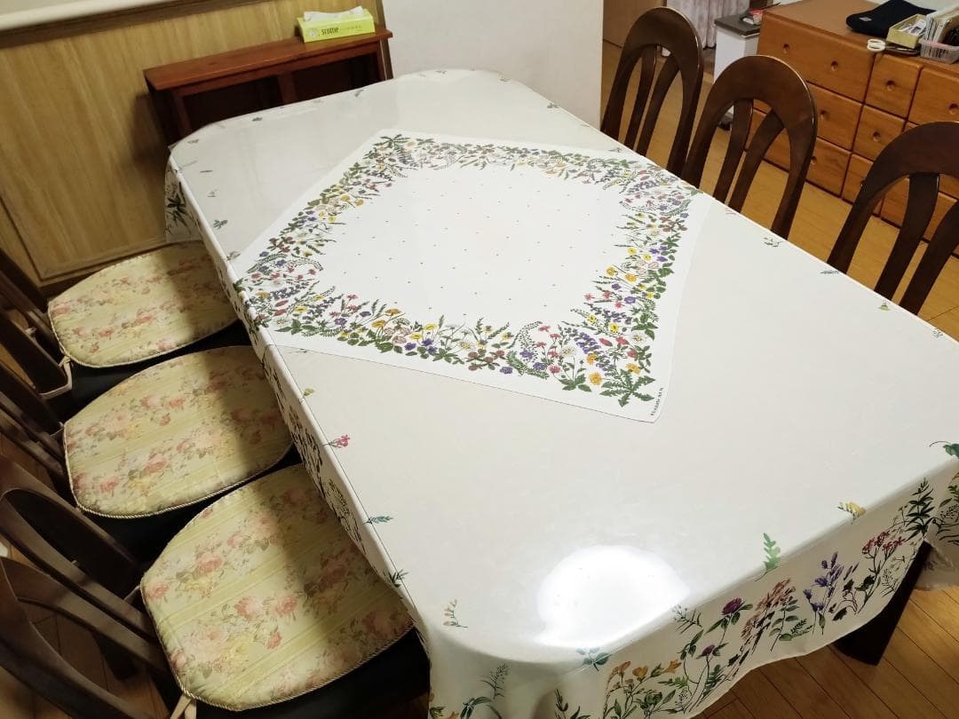 キツツキマーク 飛騨産業 ダイニングテーブル ダイニングセット チェア6脚付き