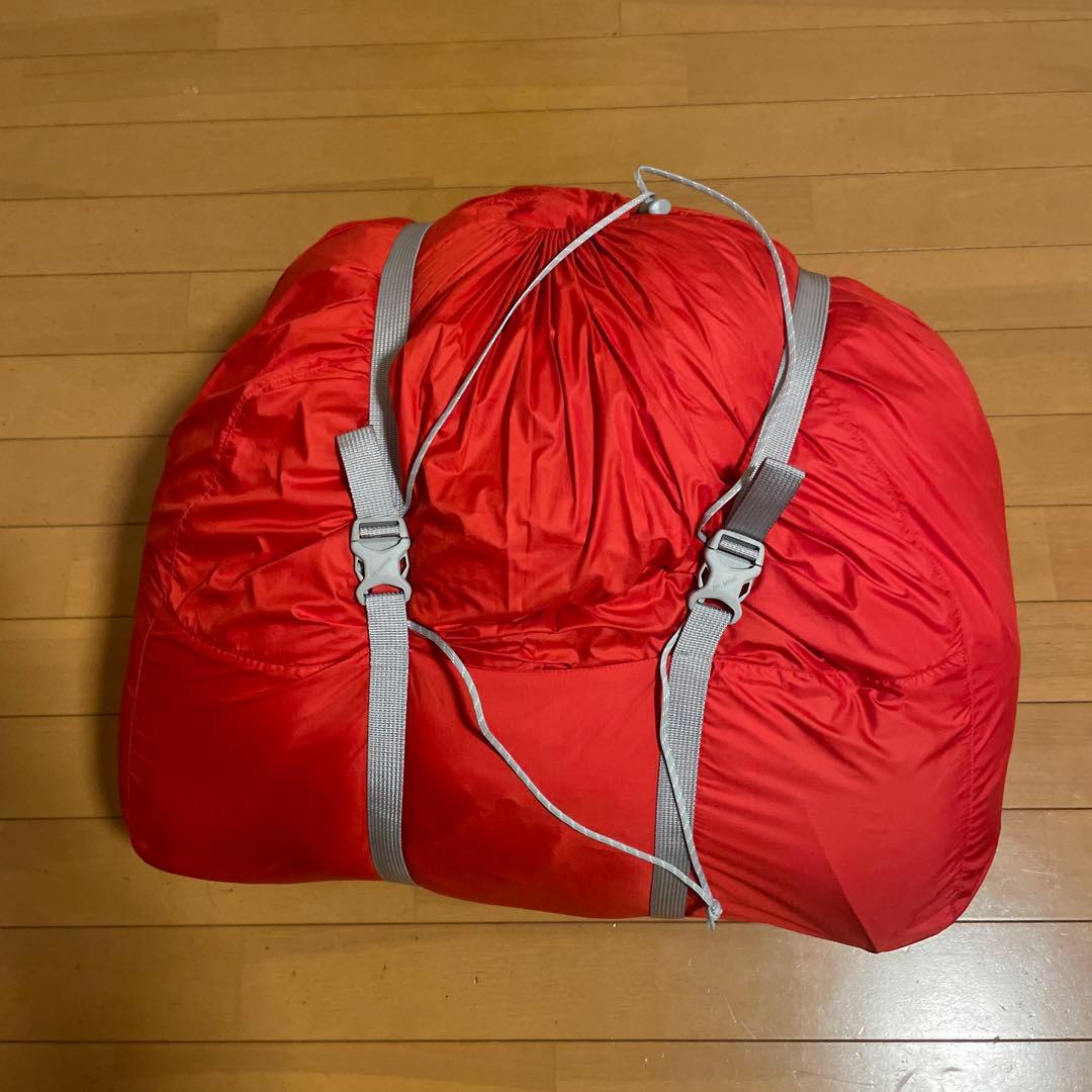 mont-bell O.D. Sleeping Bag #0 赤　モンベル