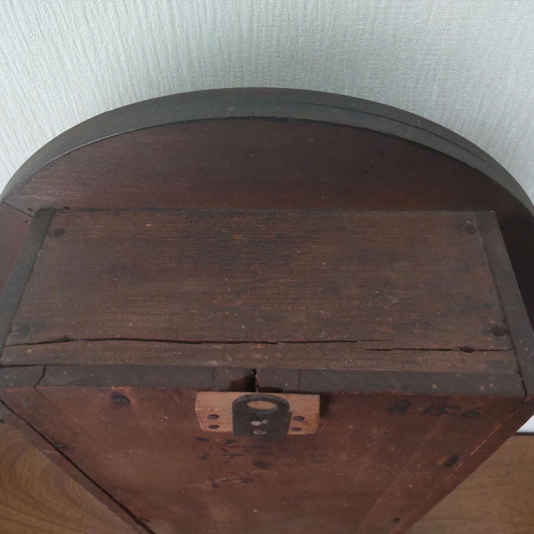 【レトロ】 HOKEN 振り子付き掛時計 （柱時計）