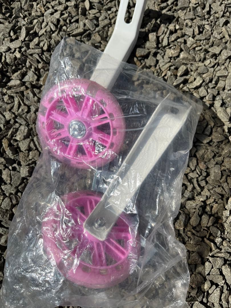 自転車　16インチ　組み立て　難あり　ピンク　札幌取引でお値引き