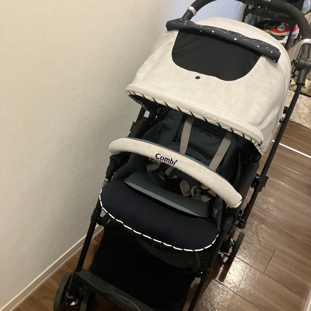 Combi スゴカル　ベビーカー グレー・ネイビー 専用