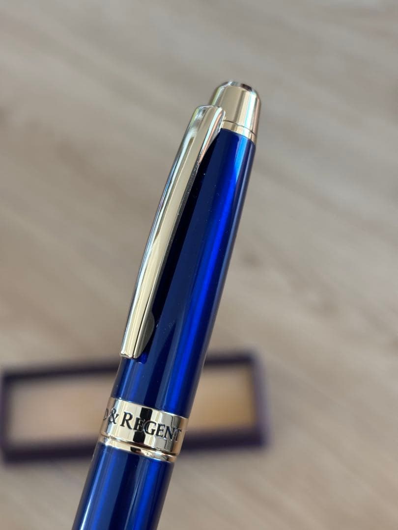 Bond & Regent 24金 ローラーボールペン 新品 未使用 英国 箱付