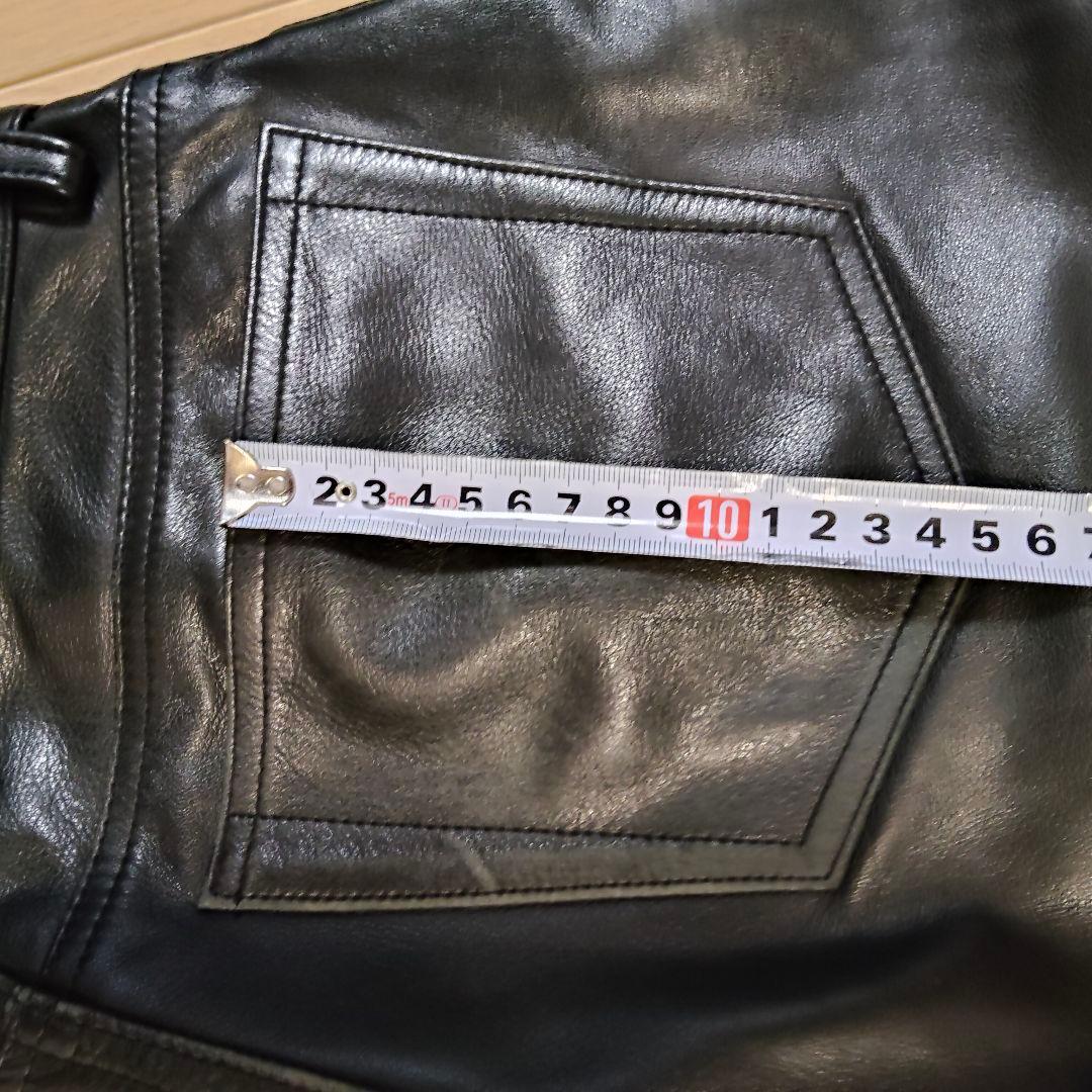 GAP レザー希少ストレートフィット パンツ W29 L32
