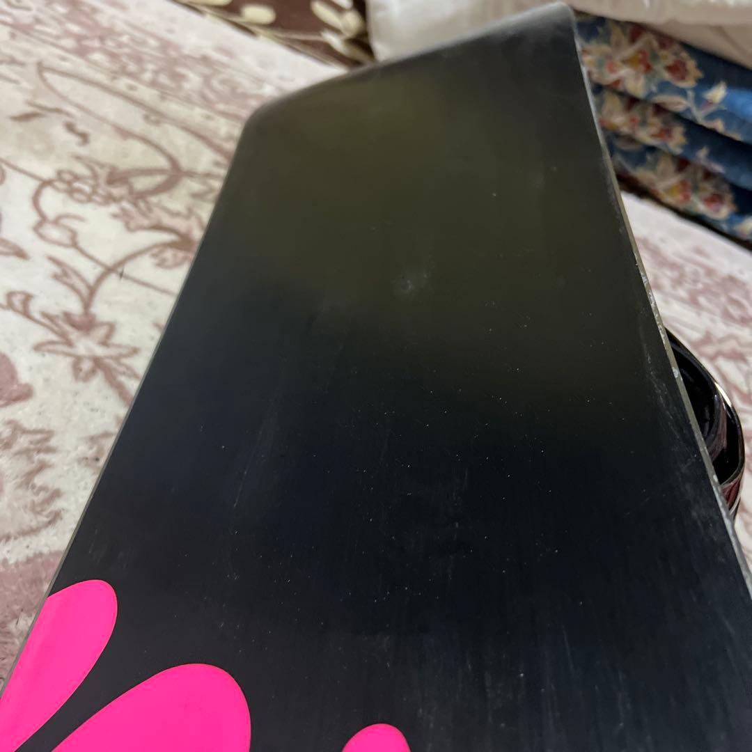 RIDE 142cm 初心者向け 子供 レディース スノーボードセット K2ビン