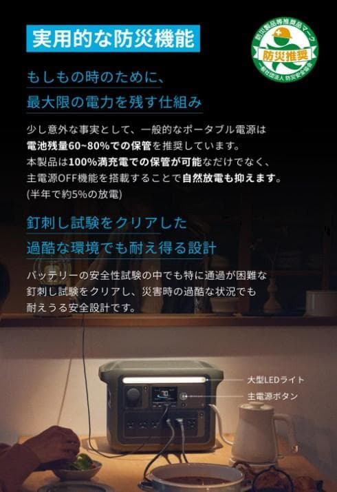 Anker Power Station 1000  Peakモデル