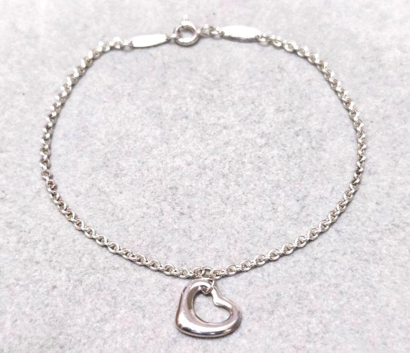 ティファニー エルサペレッティ オープンハートSV925ブレスレット　43265