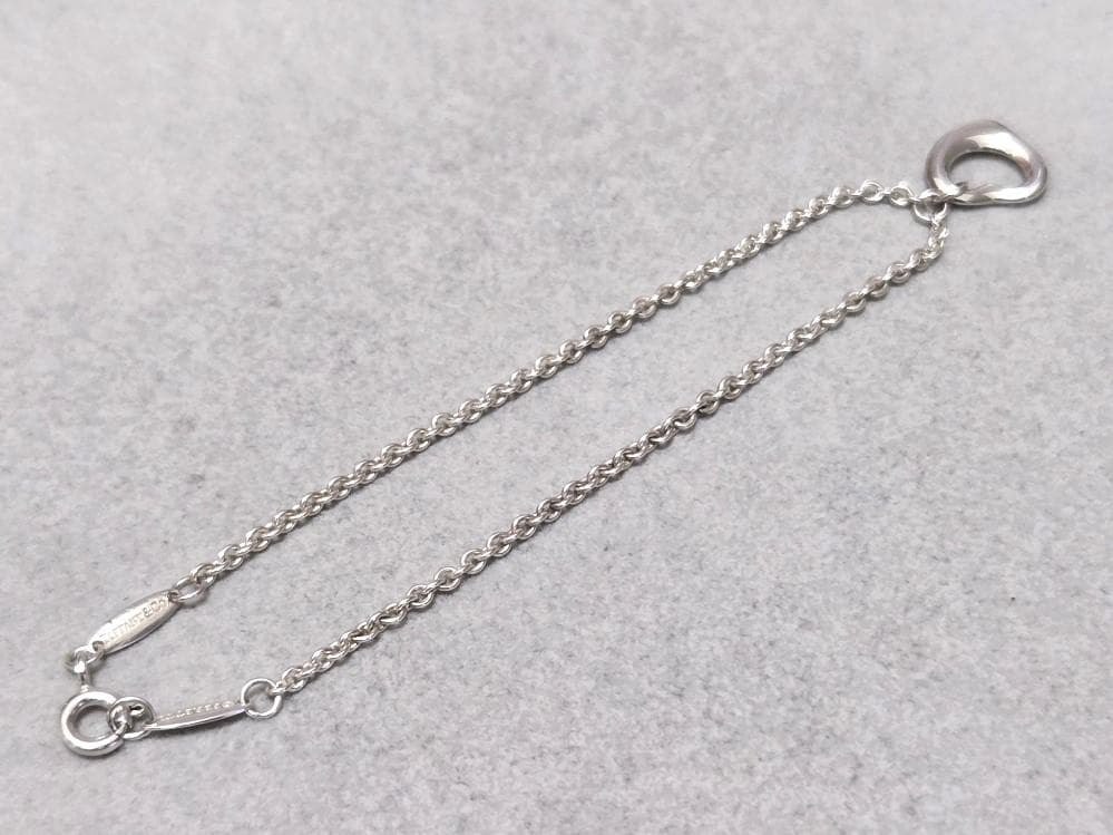 ティファニー エルサペレッティ オープンハートSV925ブレスレット　43265