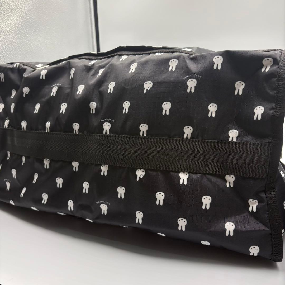 LeSportsac ボストンバッグ ミッフィー柄ブラック