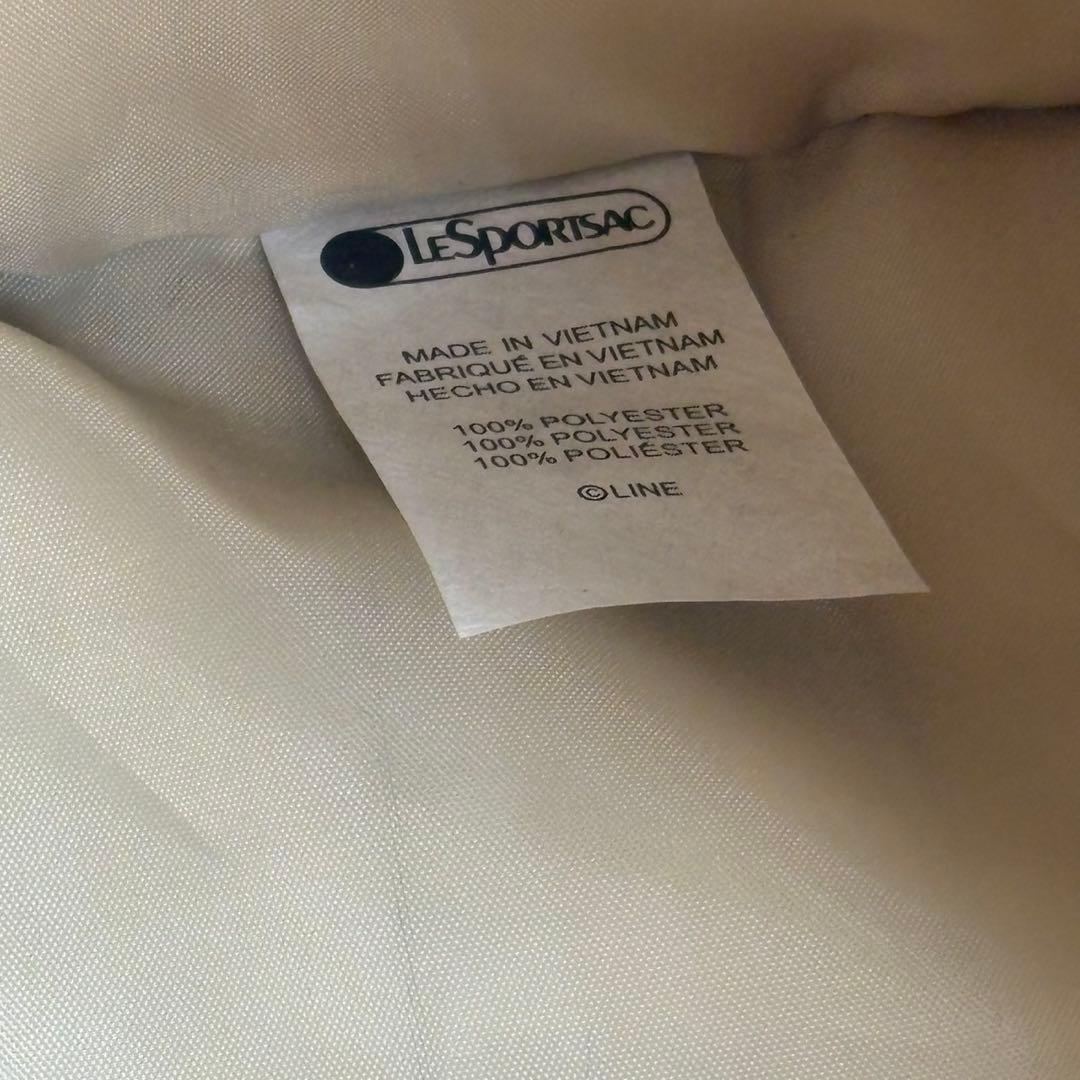 LeSportsac ボストンバッグ ミッフィー柄ブラック