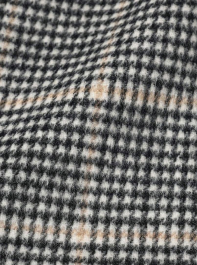 ジャケット・アウター CULLNI Check Beaver Tie Locken Coat