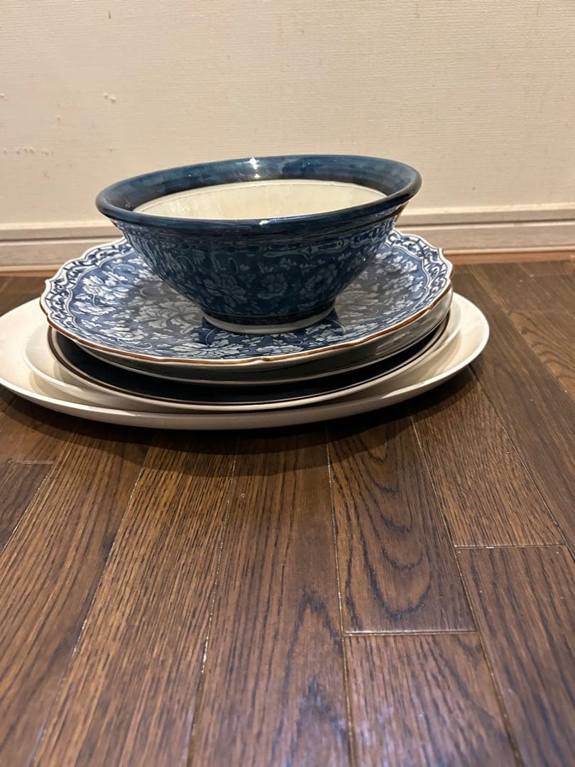 食器セット 楕円形皿 6点