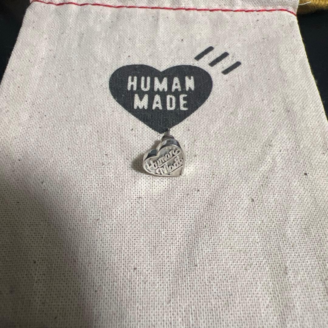 human made ピアス　シルバー　片耳