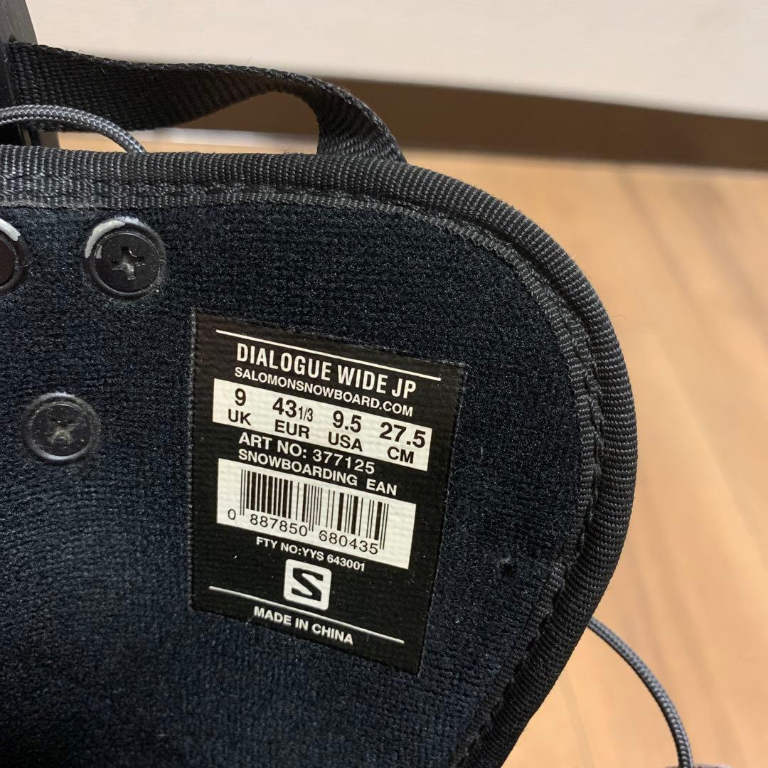 【27.5㎝】SALOMON ブーツ DIALOGUE WIDE JP