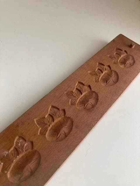 古道具　木型　干菓子　朝顔　アサガオ　花　高松いちはら