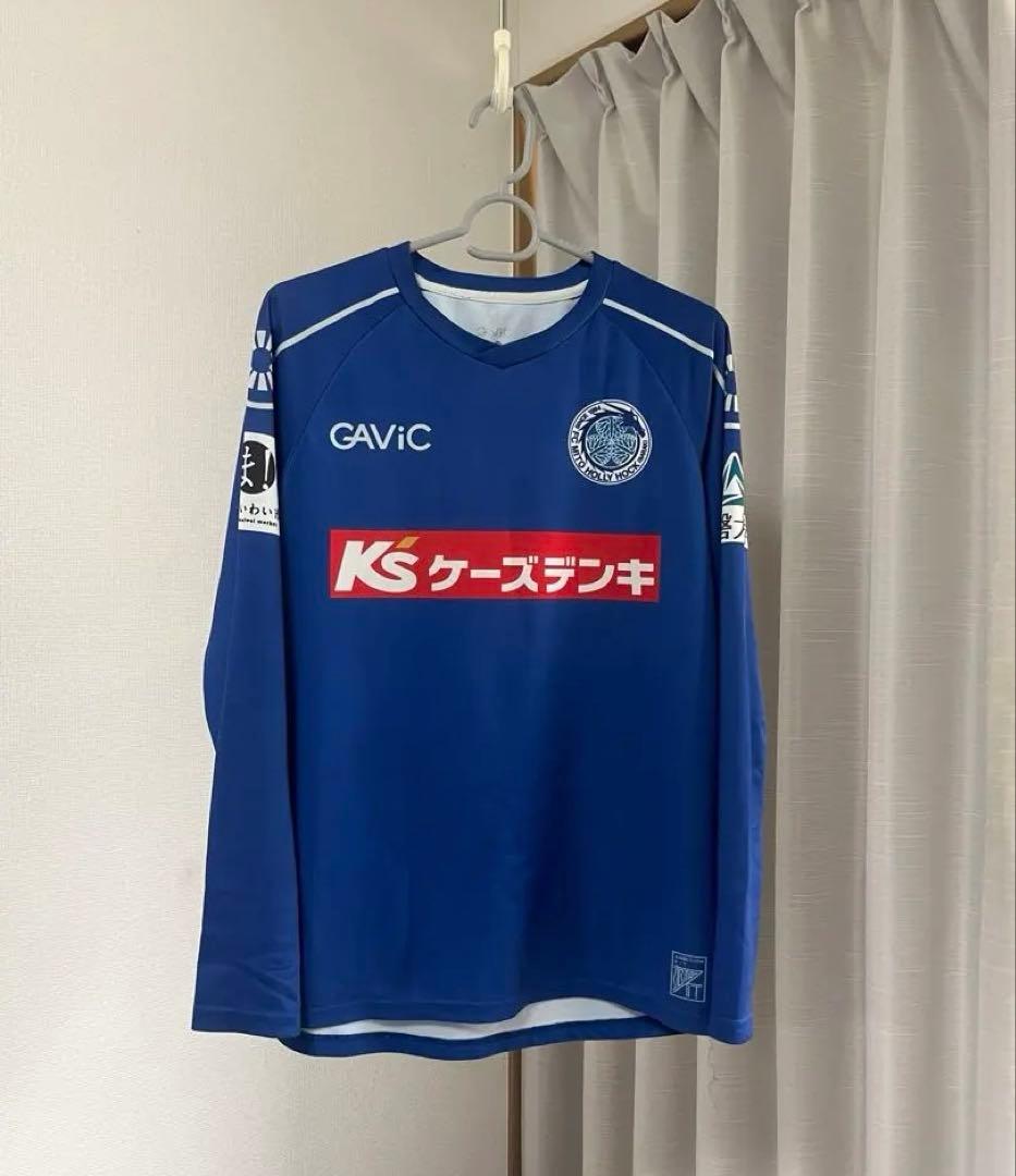 J2優勝❗️水戸ホーリーホック　ユニホーム　非売品　サッカー　限定　ブルー　長袖