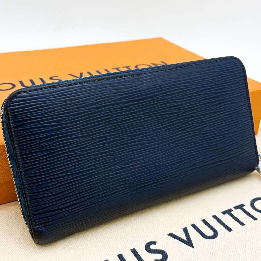 【極美品】ルイヴィトン エピ ジッピーウォレット NM 長財布 ブルー 新型 青