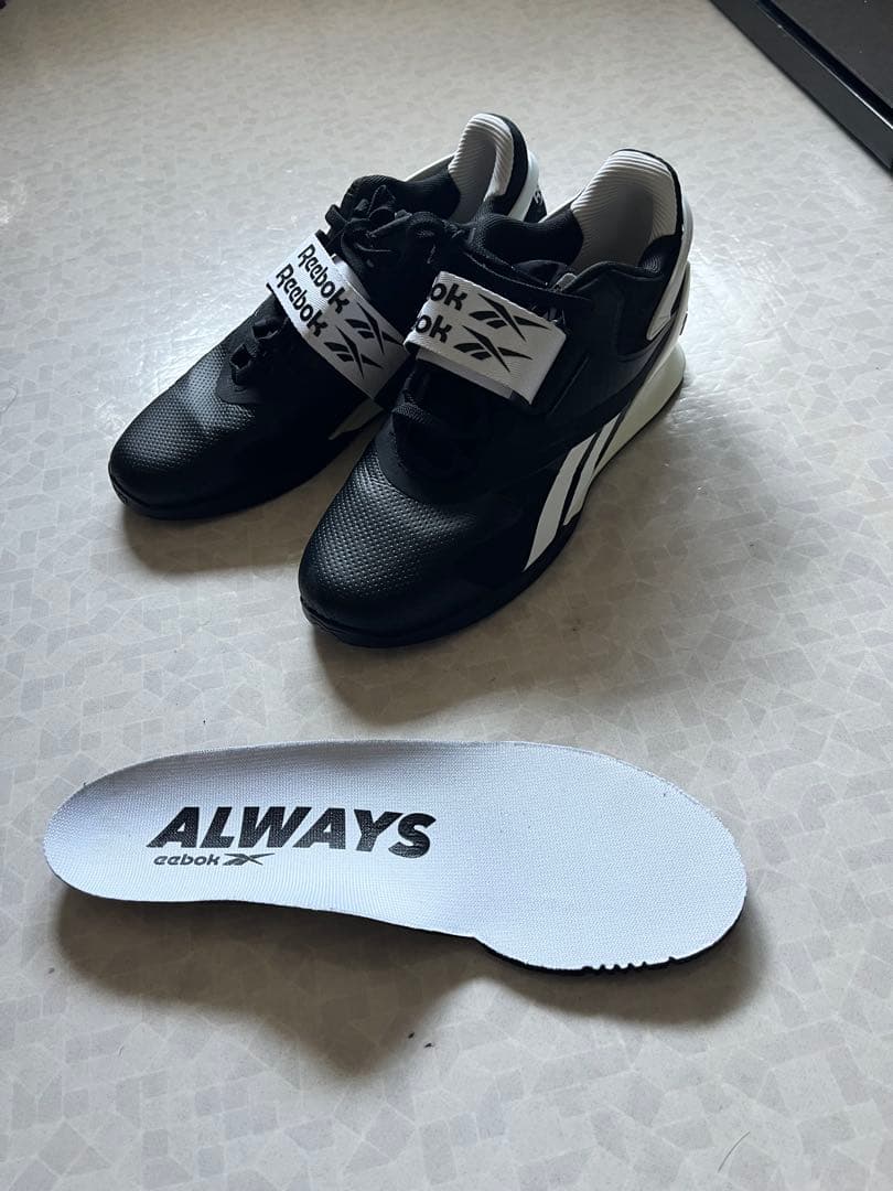 Reebok legacy lift リフティングシューズブラック/ホワイト