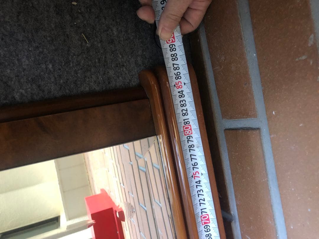 壁掛けインテリア　ロココ調　アンティーク調　ヨーロピアン風　ドレッサー？　全身