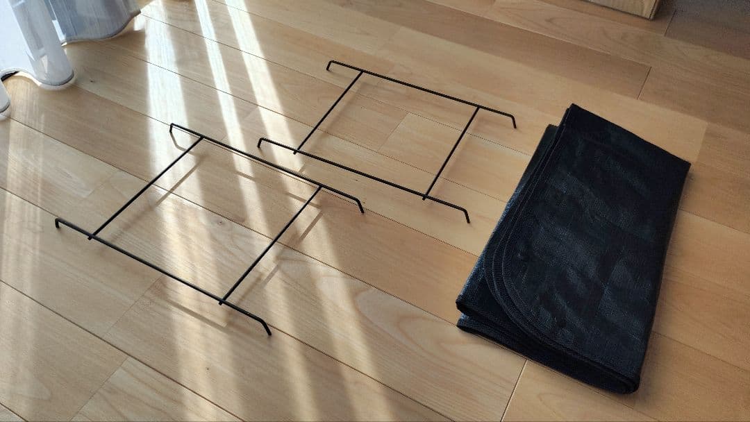 らくらく土フルイセット(マット付き)