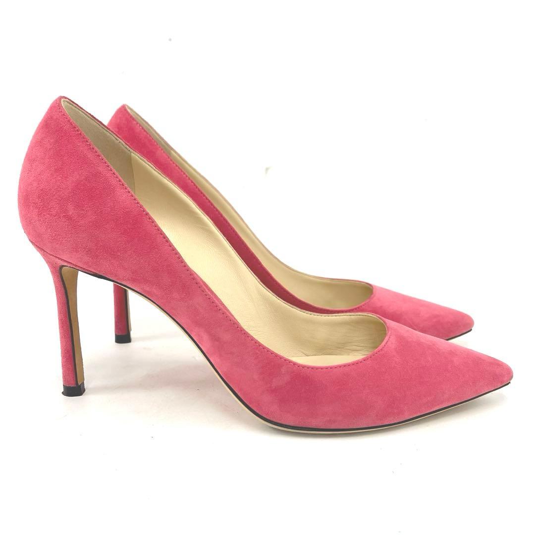 大人気☆JIMMY CHOO☆パンプス☆ピンヒール☆スエード☆ピンク