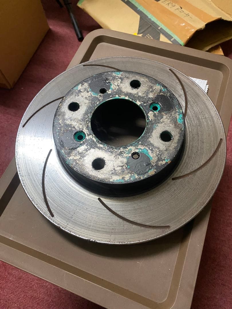 mox DC2 インテグラTypeR 96SP プロμスリットローター左右