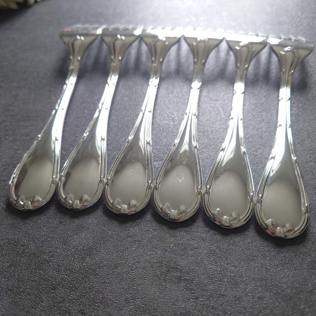 希少 美品 クリストフル リュバン サラダフォーク 6点