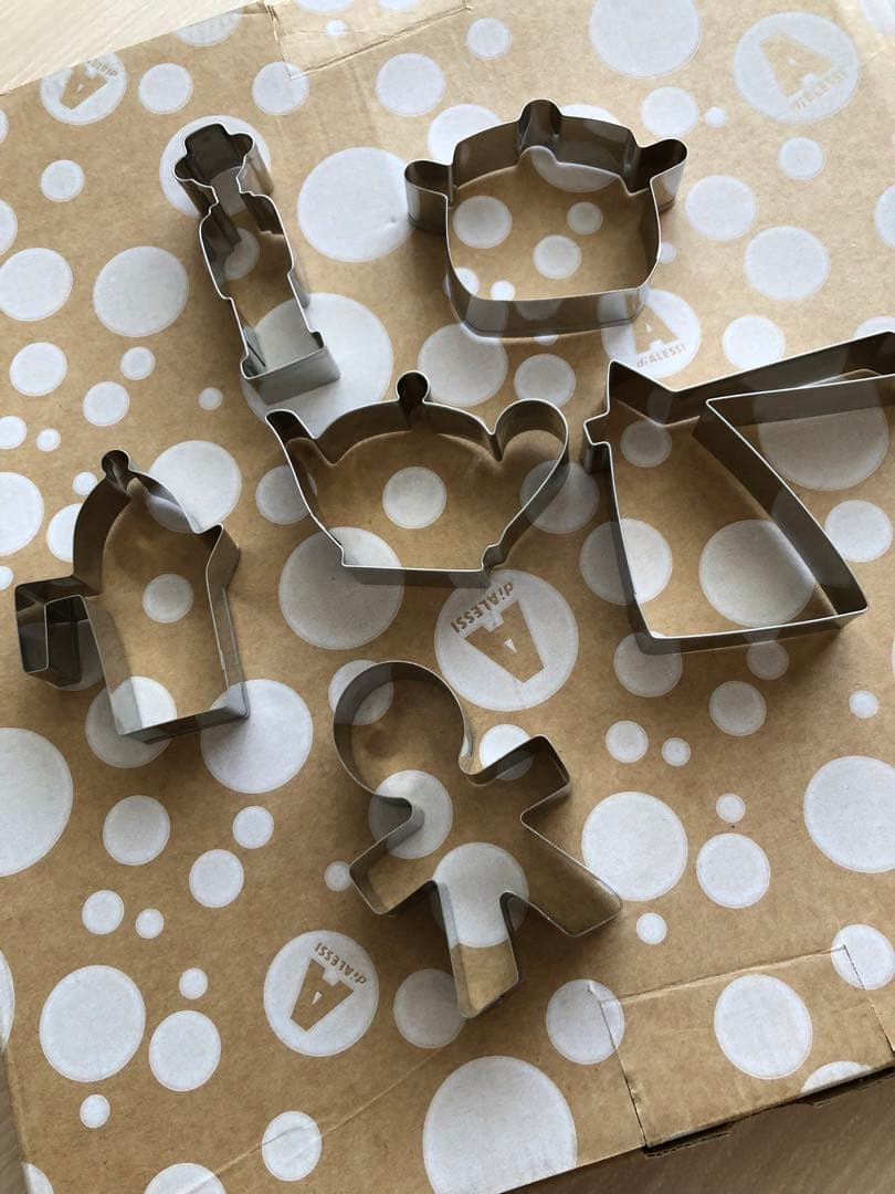 ALESSI アレッシィ クッキー型 6点セット 希少 新品未使用