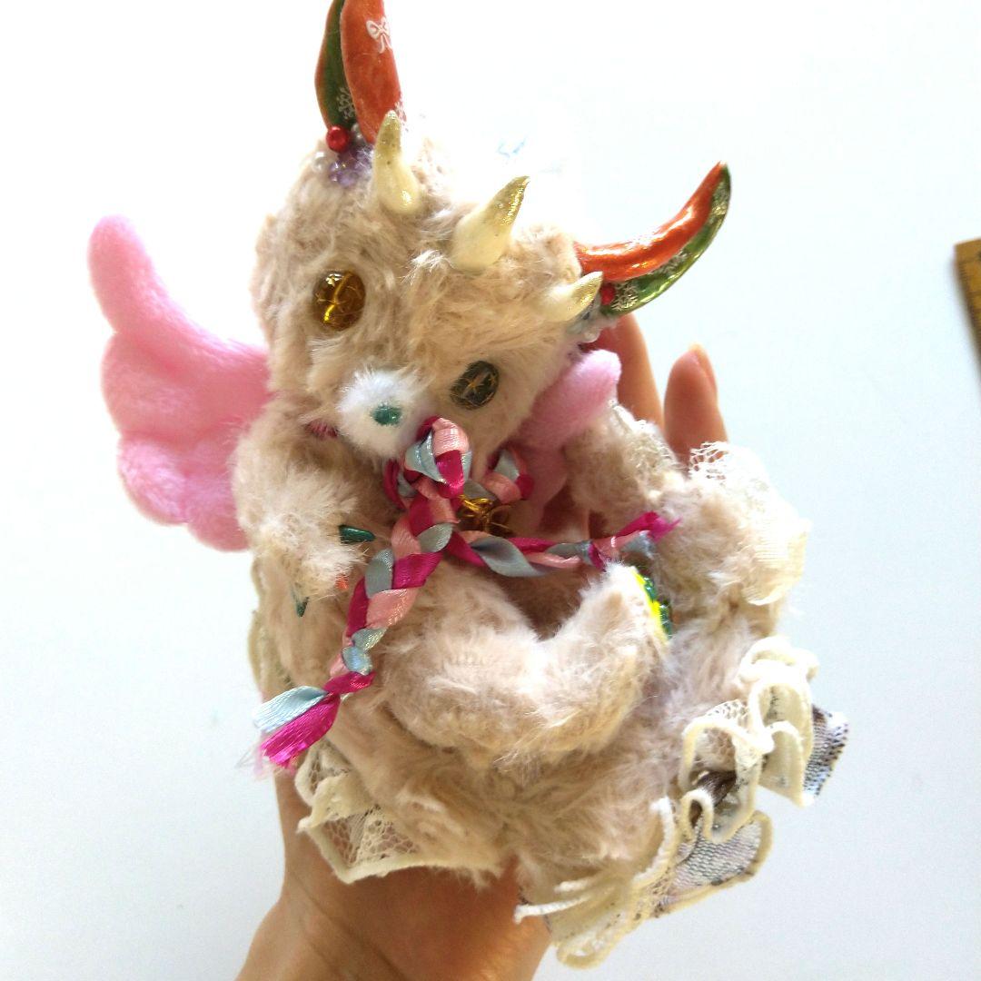 妖精？猫？うさぎ？狐？ 架空空想生物 アートドール ハンドメイド(説明欄必読)
