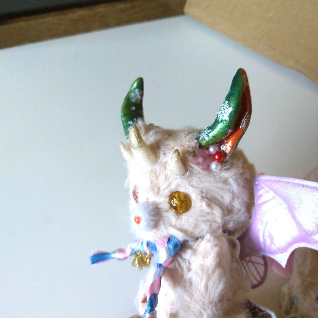 妖精？猫？うさぎ？狐？ 架空空想生物 アートドール ハンドメイド(説明欄必読)