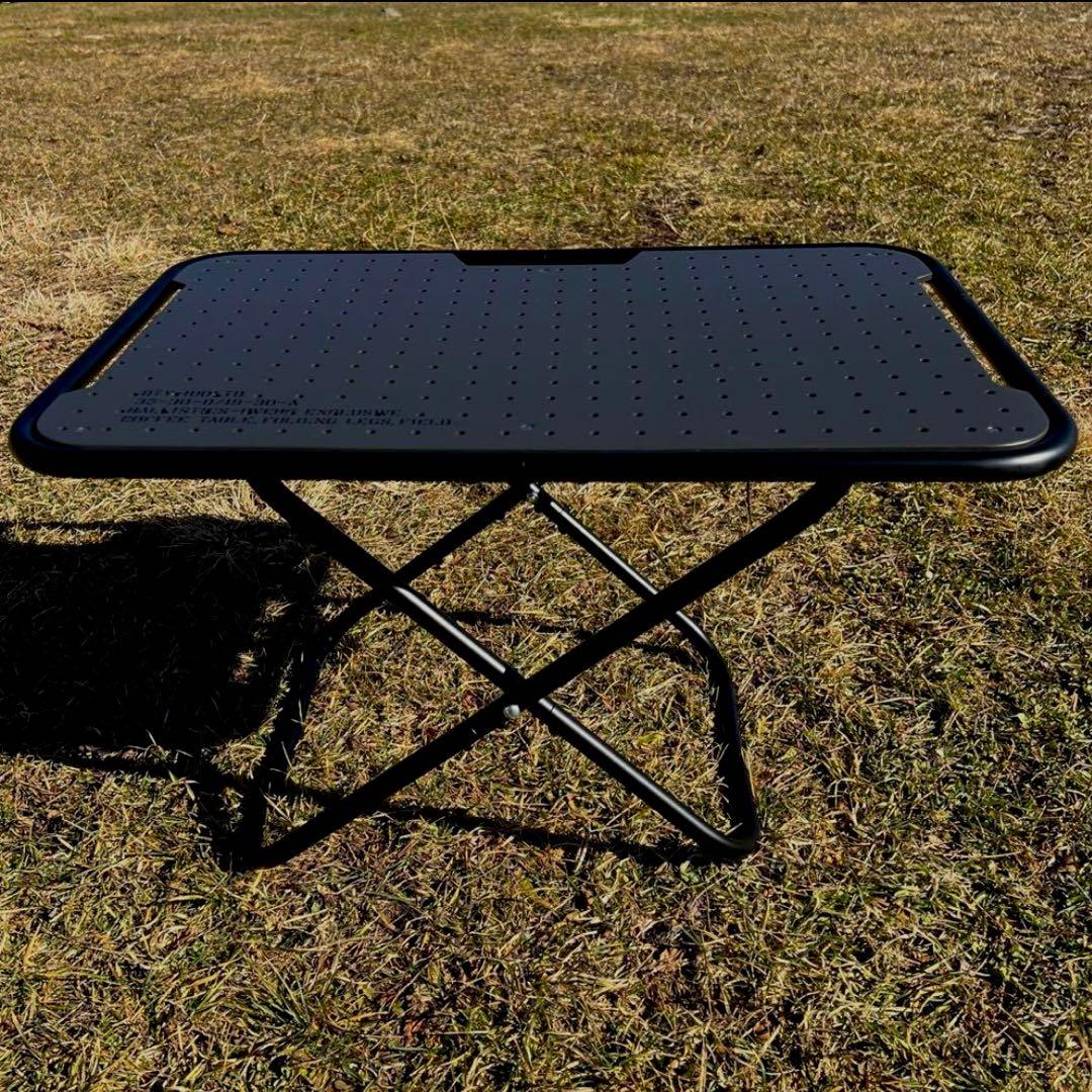 DVERG×Ballistics ローバーテーブル チャコール