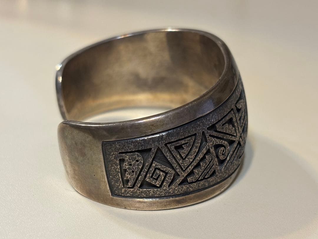 値下げ ホピ族 Gary&Elsie Yoyokie インディアンバングル