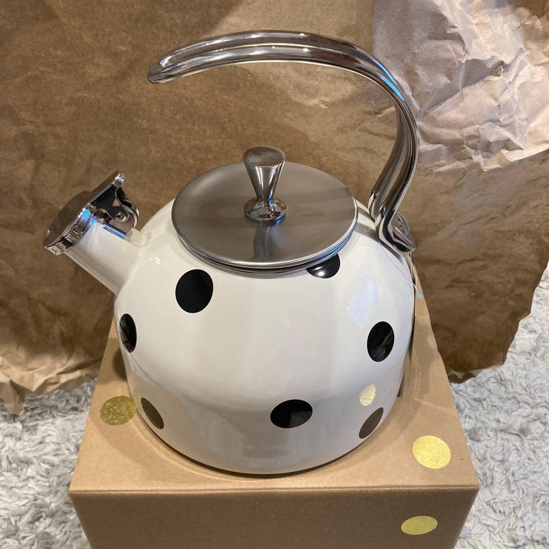 ケイトスペード ケトル やかん Kate spade ドット