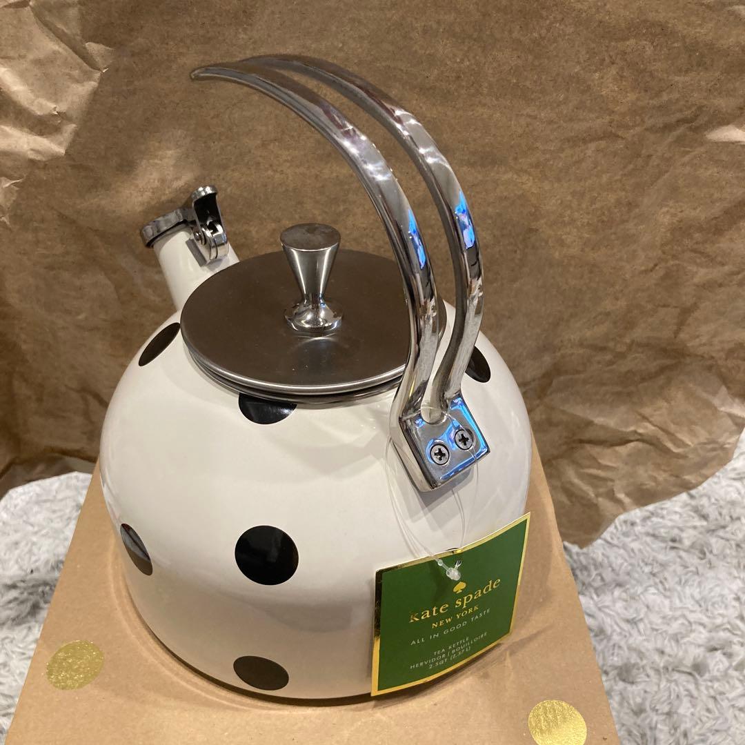 ケイトスペード ケトル やかん Kate spade ドット