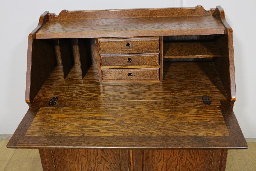 ブルージュ★ライティングビューロー★木製家具★象嵌★