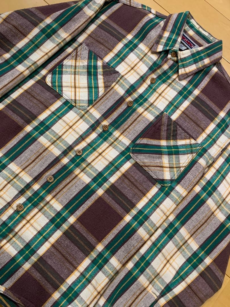 80s BIGMAC ヘビー ネルシャツ USA製 ヴィンテージ