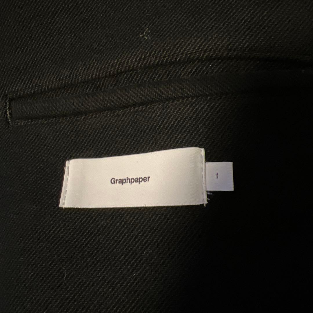 Graphpaper ダブルブレストコート サイズ1 黒