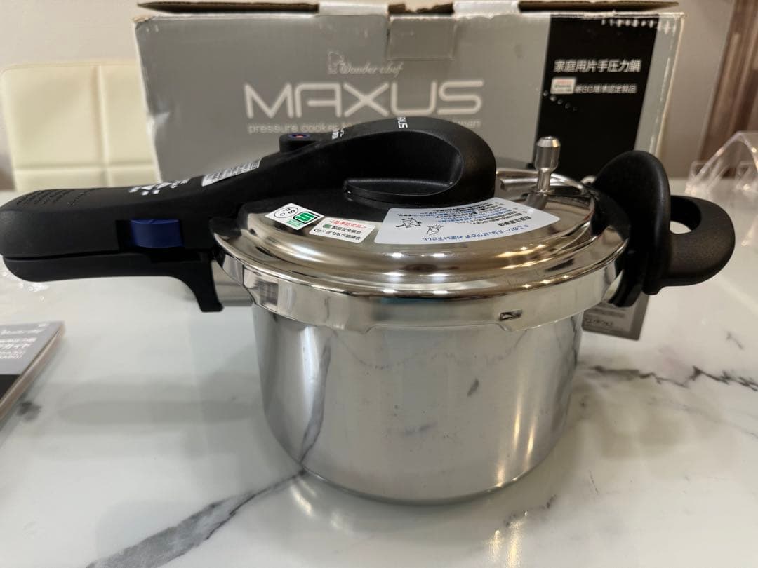 ワンダーシェフ　マクサス片手圧力鍋　３リットル新品未使用