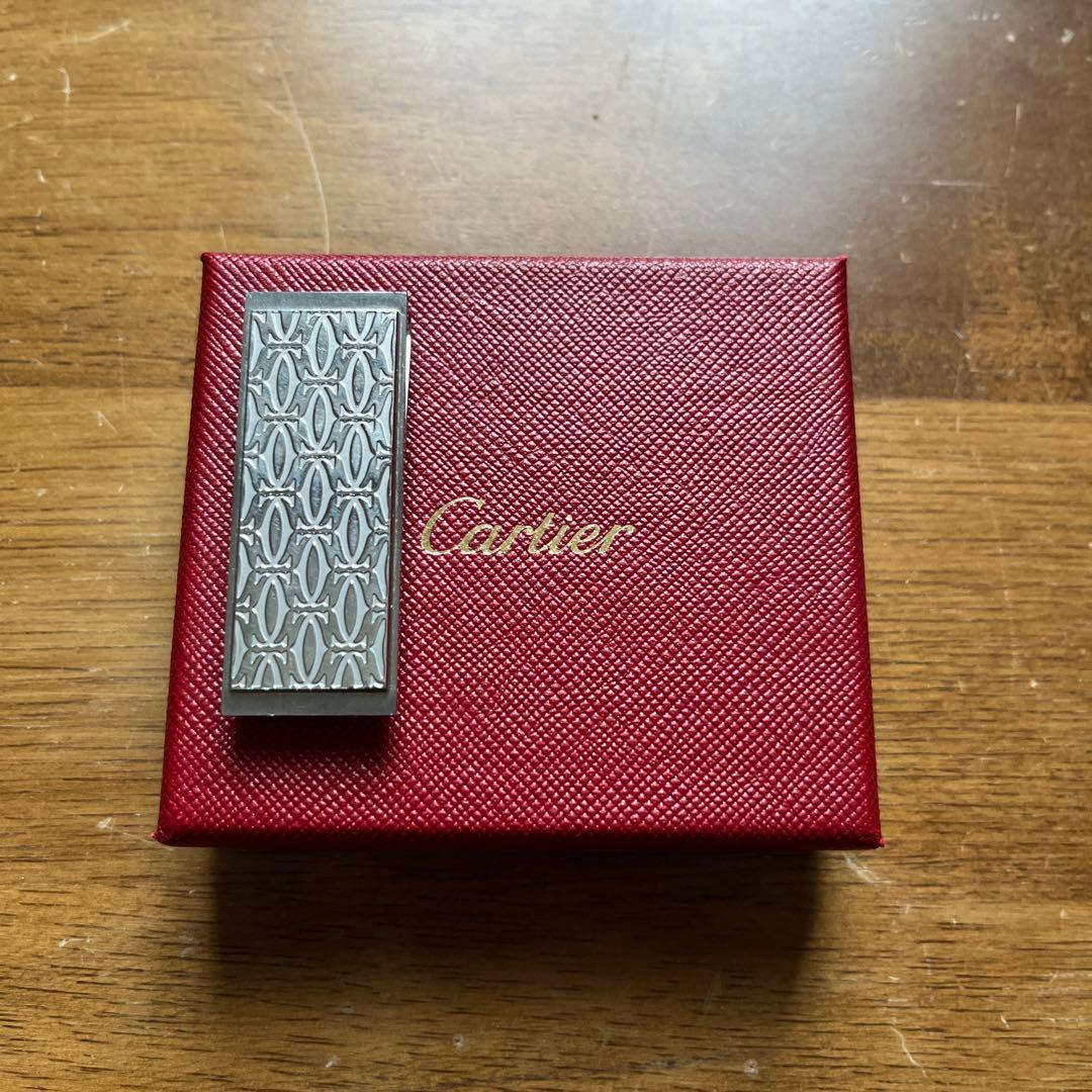 Cartier 幾何学模様 マネークリップ
