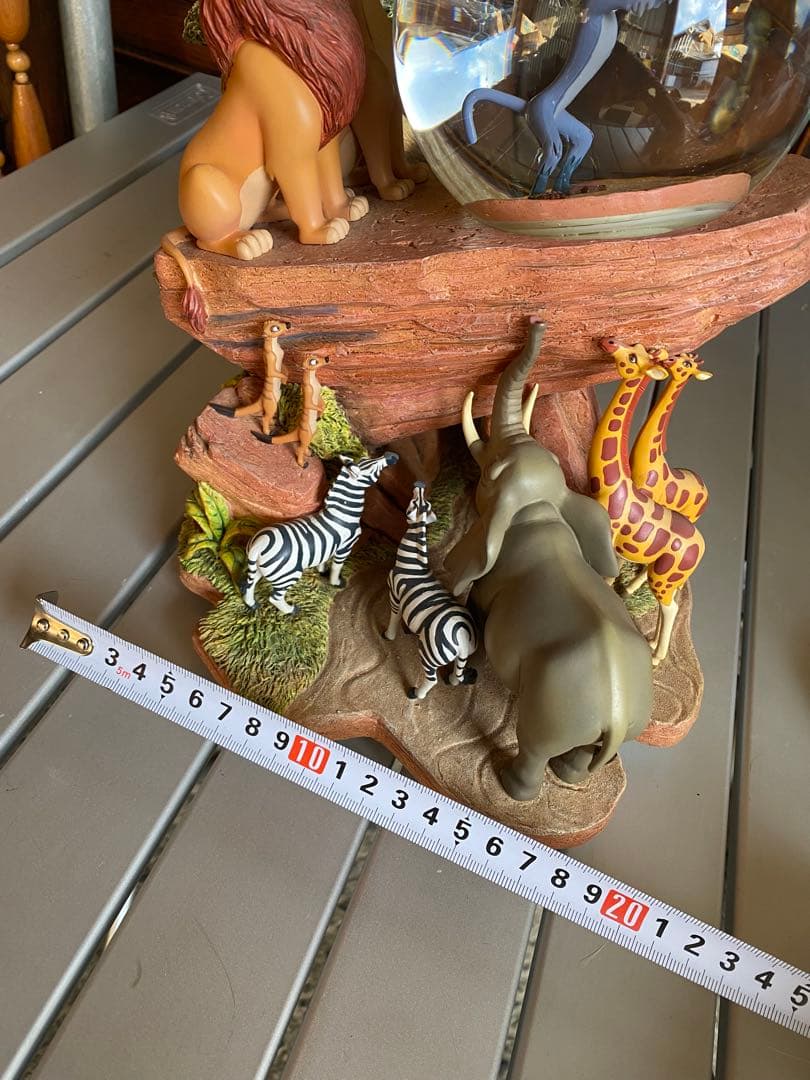 25周年記念限定品　ライオンキングキング・スノーグローブ　オルゴール　レア