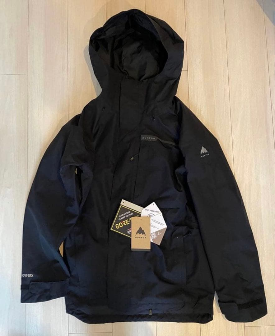 【美品】 BURTON GORE-TEX ブラック スノーボードジャケット